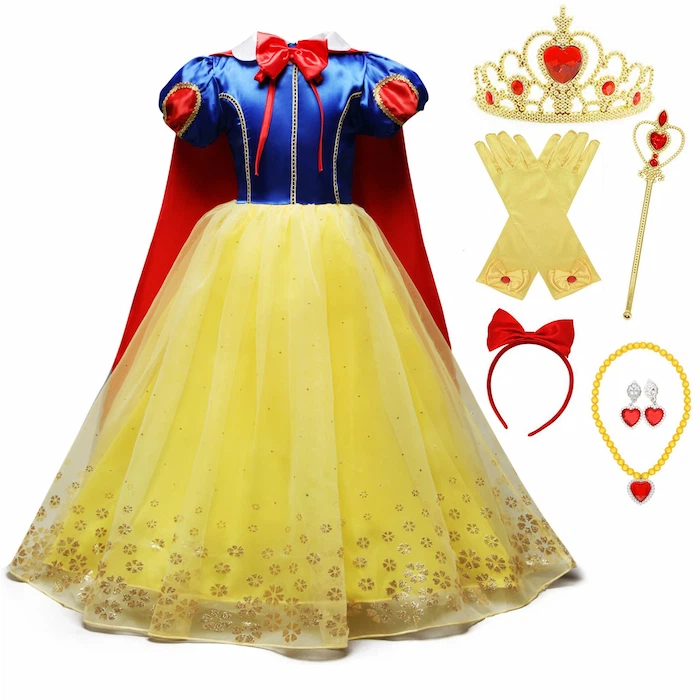 Girls Snow White dress3